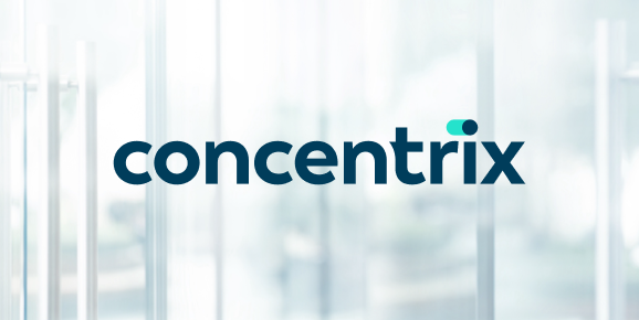 리브랜딩 후의 Concentrix 로고