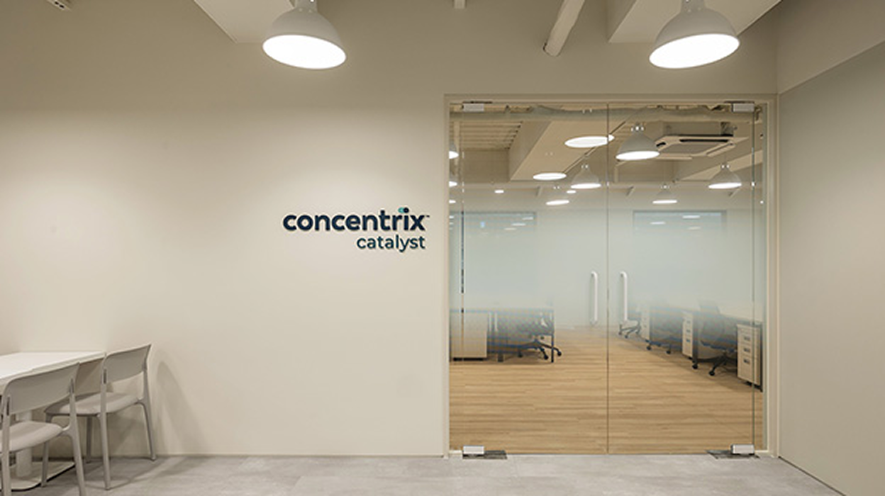Concentrix 강남2센터 사무실 입구