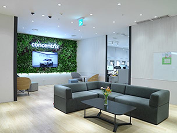 Concentrix 용산센터 신관 라운지